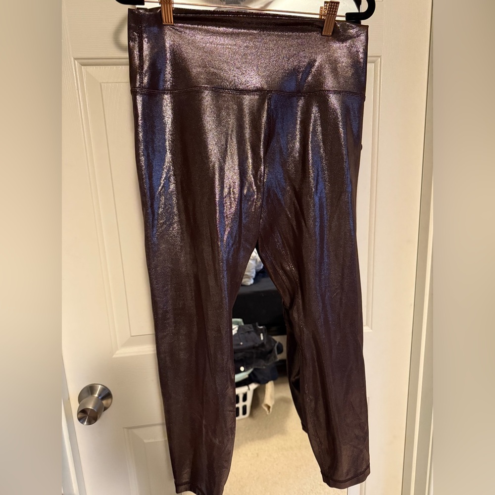 lululemon athletica Shimmery 
Brown Leggings